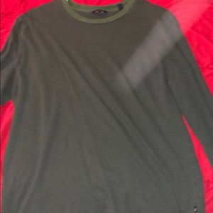 Nautica Dark green and Black long sleeve tee.